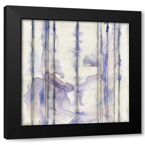 Visible Sound I Black Modern Wood Framed Art Print by Goldberger, Jennifer