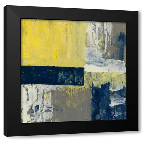 Nautical Dreams I Black Modern Wood Framed Art Print with Double Matting by Goldberger, Jennifer