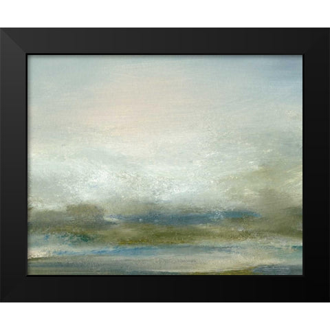 Sea I Black Modern Wood Framed Art Print by Gordon, Sharon