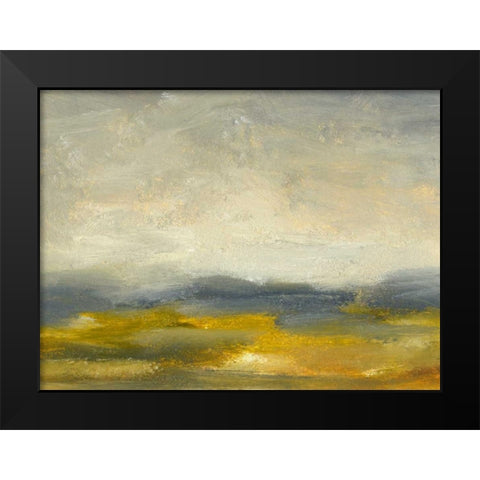 Lovely Day III Black Modern Wood Framed Art Print by Gordon, Sharon