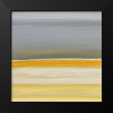Float III Black Modern Wood Framed Art Print by Gordon, Sharon