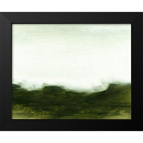 Verdant I Black Modern Wood Framed Art Print by Gordon, Sharon