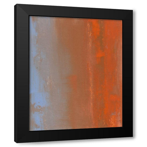 Tango I Black Modern Wood Framed Art Print with Double Matting by Gordon, Sharon