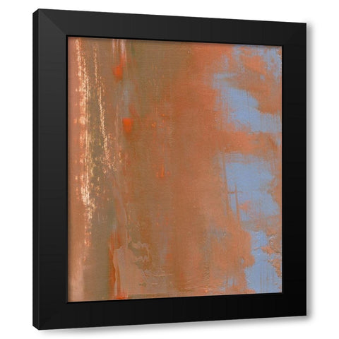 Tango II Black Modern Wood Framed Art Print by Gordon, Sharon