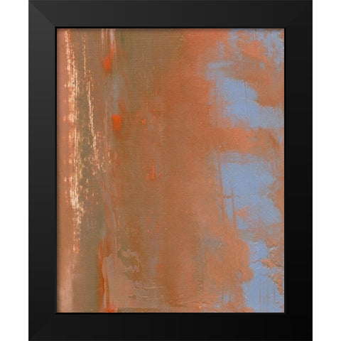 Tango II Black Modern Wood Framed Art Print by Gordon, Sharon