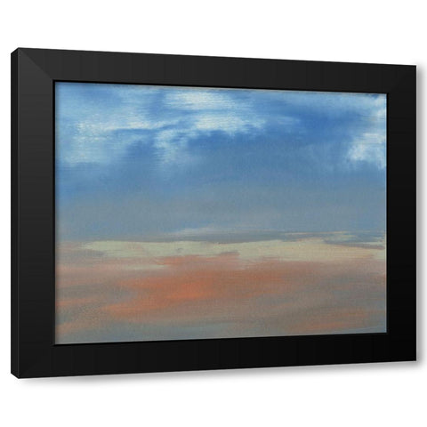 CaribeII Black Modern Wood Framed Art Print by Gordon, Sharon