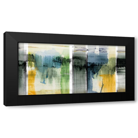 Forest Horizon I Black Modern Wood Framed Art Print with Double Matting by Jasper, Sisa
