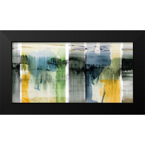 Forest Horizon I Black Modern Wood Framed Art Print by Jasper, Sisa