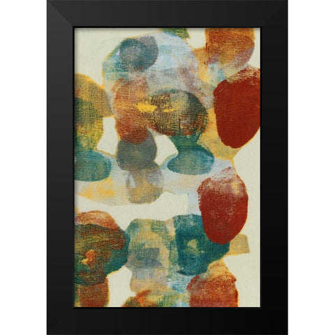 Shape Shift II Black Modern Wood Framed Art Print by Goldberger, Jennifer