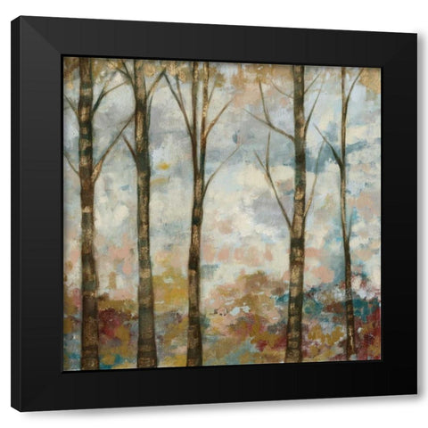 Aural Arbor I Black Modern Wood Framed Art Print with Double Matting by Goldberger, Jennifer