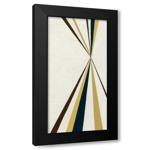 Vanishing Point I Black Modern Wood Framed Art Print with Double Matting by Vess, June Erica
