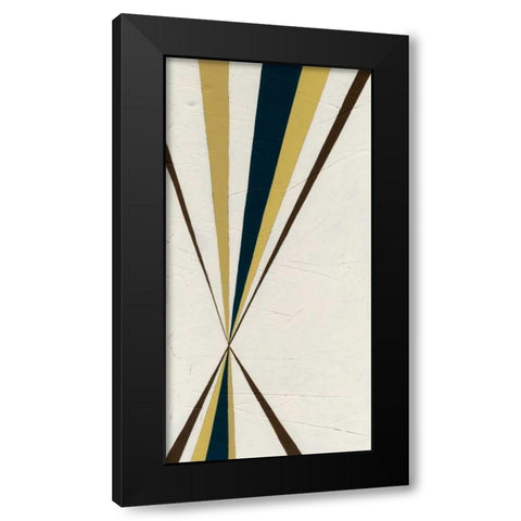 Vanishing Point II Black Modern Wood Framed Art Print with Double Matting by Vess, June Erica