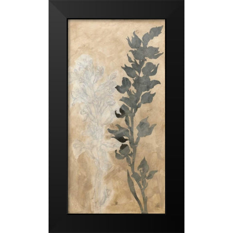 Contrary I Black Modern Wood Framed Art Print by Meagher, Megan