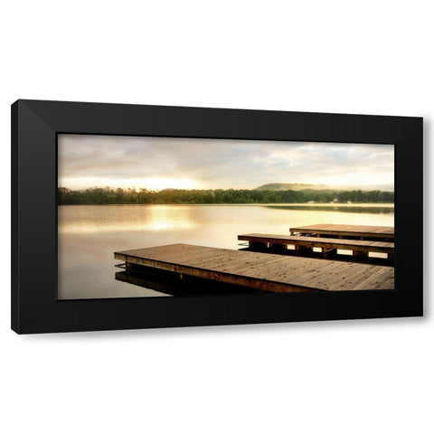 Pointing Toward the Sun Black Modern Wood Framed Art Print by Head, Danny