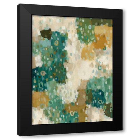 Delancey I Black Modern Wood Framed Art Print with Double Matting by Zarris, Chariklia