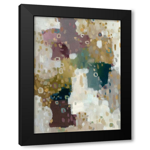 Astoria II Black Modern Wood Framed Art Print with Double Matting by Zarris, Chariklia