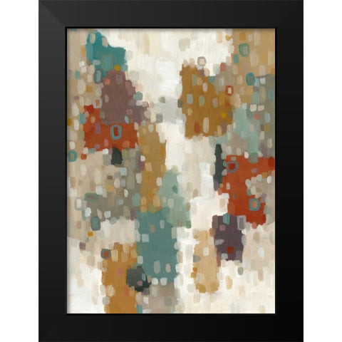 Boerum I Black Modern Wood Framed Art Print by Zarris, Chariklia