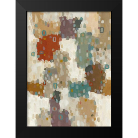 Boerum II Black Modern Wood Framed Art Print by Zarris, Chariklia