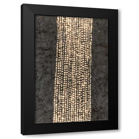 Primitive Patterns VI Black Modern Wood Framed Art Print by Stramel, Renee W.