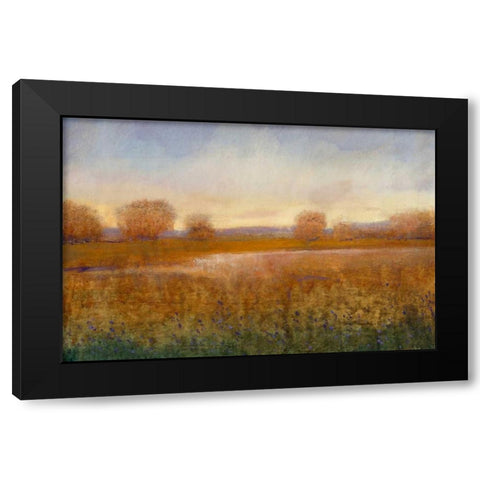 Golden Hour I Black Modern Wood Framed Art Print with Double Matting by OToole, Tim