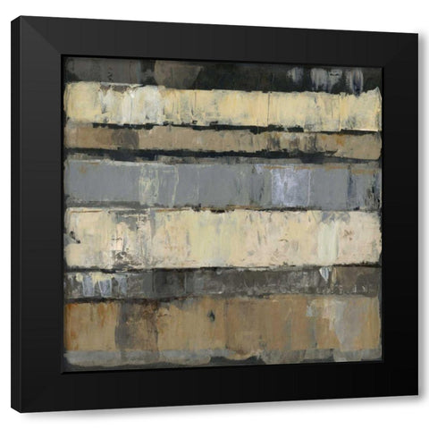 Below the Surface I Black Modern Wood Framed Art Print with Double Matting by Meagher, Megan