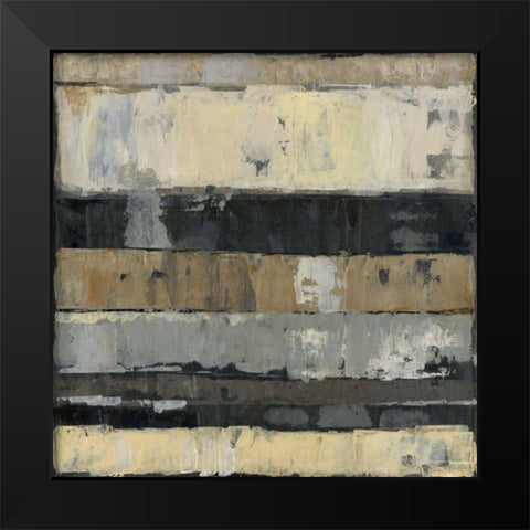 Below the Surface II Black Modern Wood Framed Art Print by Meagher, Megan