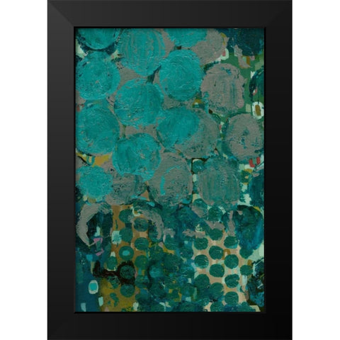 Callais I Black Modern Wood Framed Art Print by Zarris, Chariklia