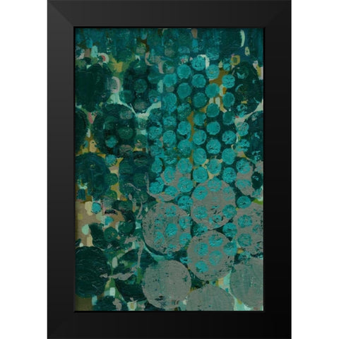 Callais II Black Modern Wood Framed Art Print by Zarris, Chariklia