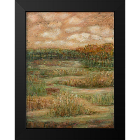 Autumn Sky I Black Modern Wood Framed Art Print by Crawford, Beverly