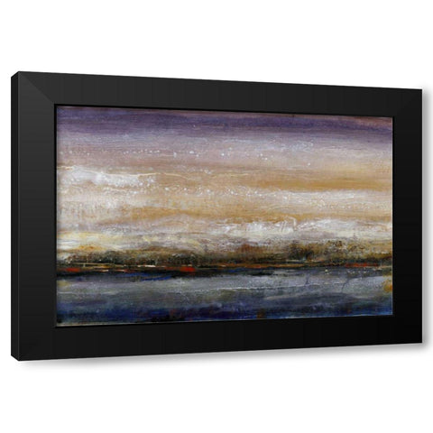 Water Flow I Black Modern Wood Framed Art Print with Double Matting by OToole, Tim