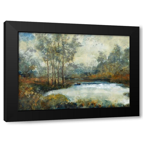 Ethereal Light I Black Modern Wood Framed Art Print with Double Matting by OToole, Tim