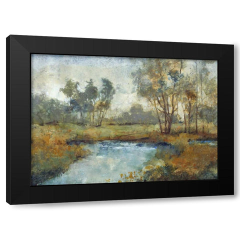 Ethereal Light II Black Modern Wood Framed Art Print with Double Matting by OToole, Tim