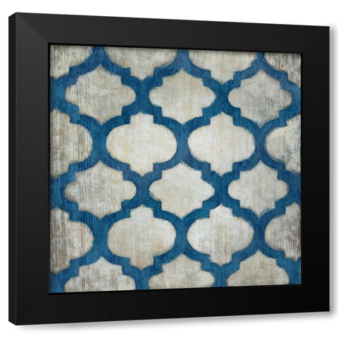 Spectrum Symmetry II Black Modern Wood Framed Art Print with Double Matting by Zarris, Chariklia