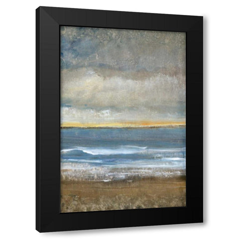 Between Land and Sea I Black Modern Wood Framed Art Print with Double Matting by OToole, Tim