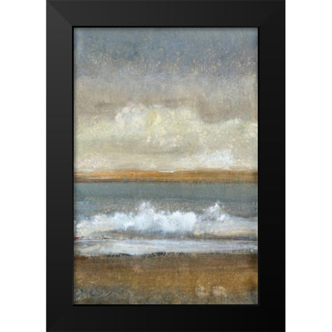 Between Land and Sea II Black Modern Wood Framed Art Print by OToole, Tim