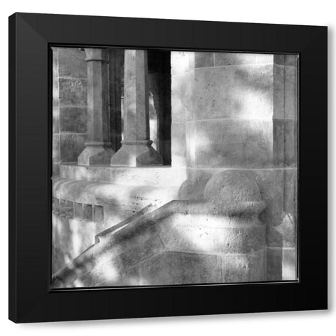 Architecture Detail V Budapest Black Modern Wood Framed Art Print with Double Matting by DeNardo, Laura