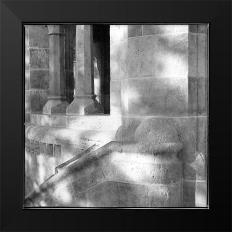 Architecture Detail V Budapest Black Modern Wood Framed Art Print by DeNardo, Laura