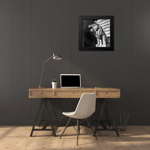 Architecture Detail VI Budapest Black Modern Wood Framed Art Print by DeNardo, Laura