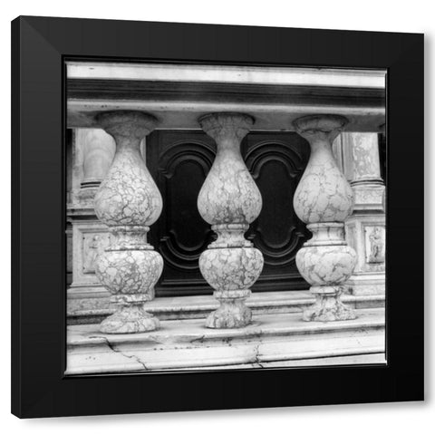 Architecture Detail VIII Budapest Black Modern Wood Framed Art Print by DeNardo, Laura
