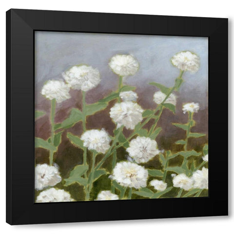 Botanical Garden Study I Black Modern Wood Framed Art Print with Double Matting by Meagher, Megan