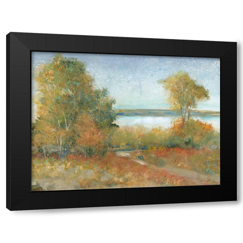 Impressions II Black Modern Wood Framed Art Print with Double Matting by OToole, Tim