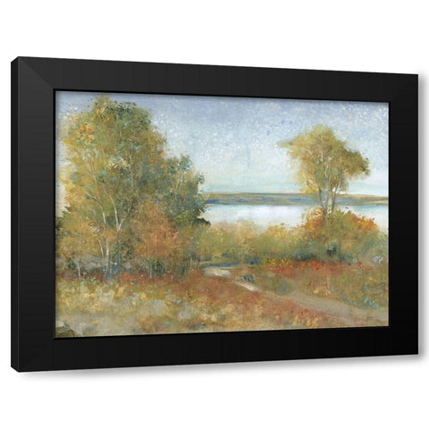 Impressions II Black Modern Wood Framed Art Print by OToole, Tim