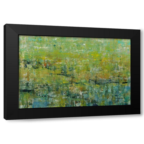 Opulent Field II Black Modern Wood Framed Art Print with Double Matting by OToole, Tim