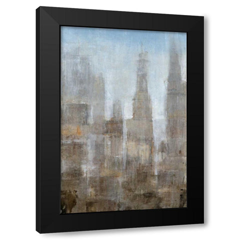 City Midst II Black Modern Wood Framed Art Print by OToole, Tim