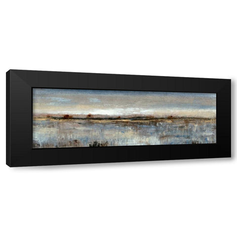 Grey Mist II Black Modern Wood Framed Art Print by OToole, Tim