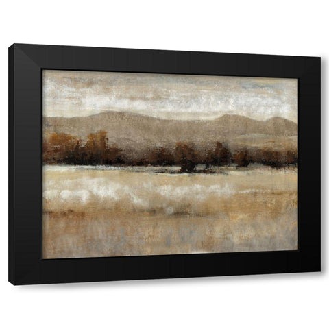 Umber Light I Black Modern Wood Framed Art Print with Double Matting by OToole, Tim