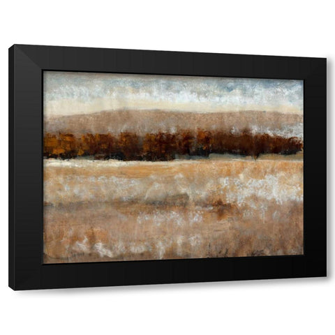 Umber Light II Black Modern Wood Framed Art Print with Double Matting by OToole, Tim