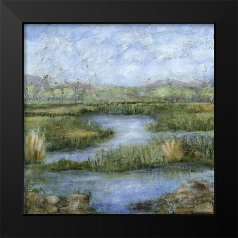 Marshland III Black Modern Wood Framed Art Print by Crawford, Beverly