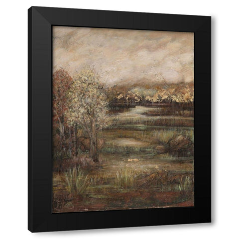 Field of Dreams I Black Modern Wood Framed Art Print with Double Matting by Crawford, Beverly