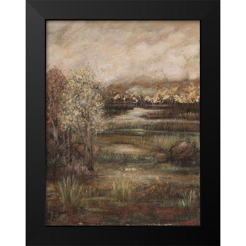 Field of Dreams I Black Modern Wood Framed Art Print by Crawford, Beverly